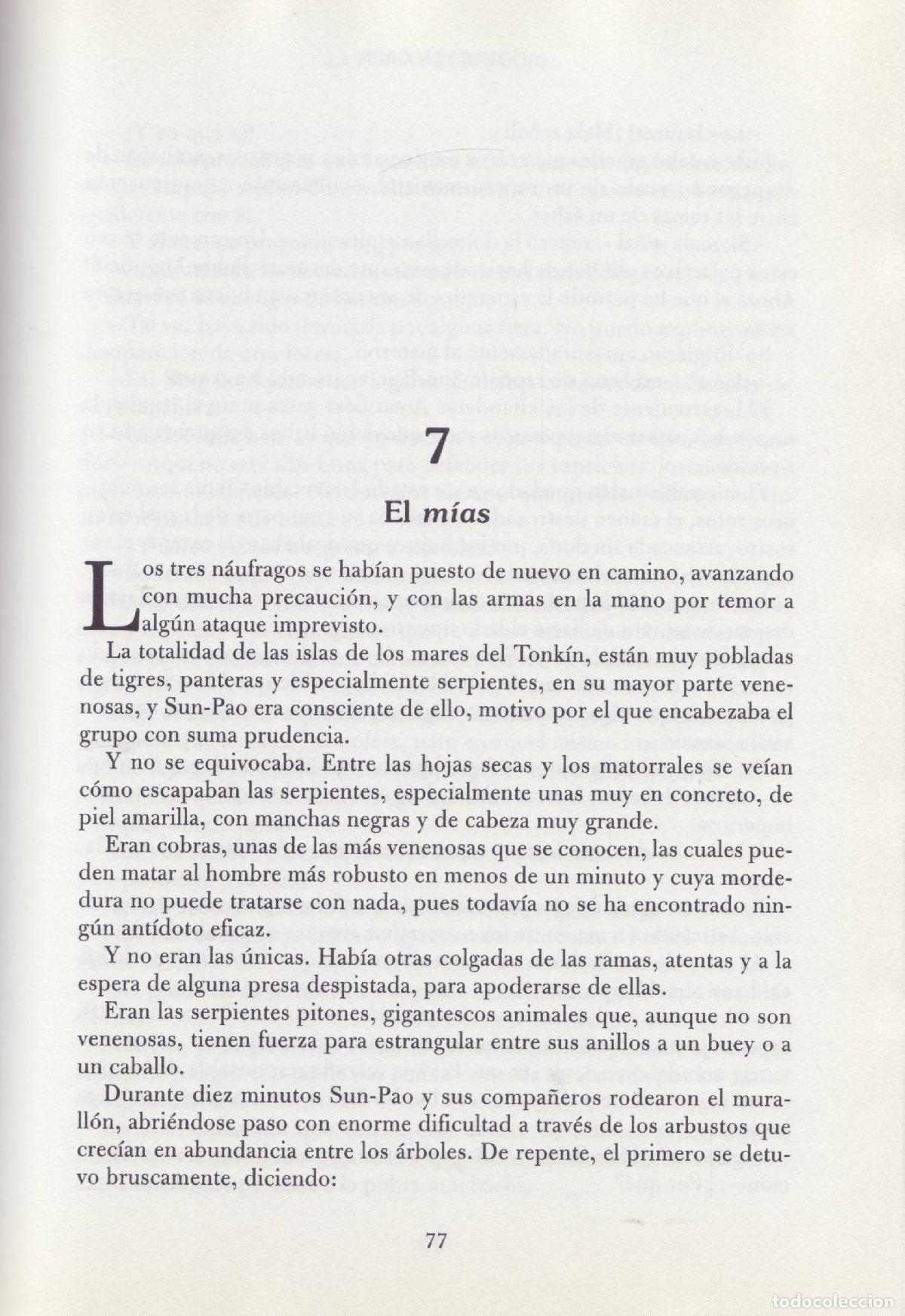 Libros de segunda mano: La perla del rio rojo - Salgari, Emilio - Foto 3
