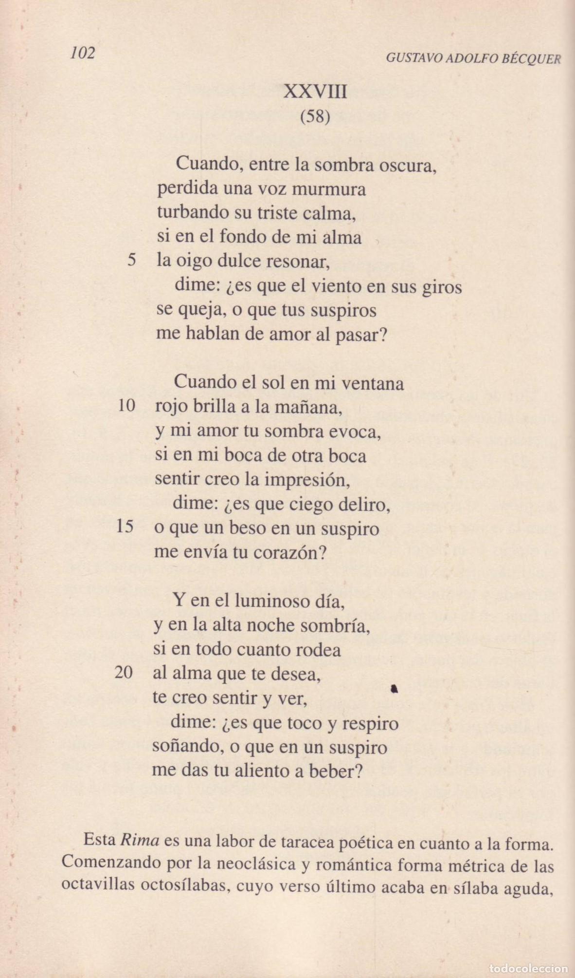 Libros de segunda mano: Rimas y leyendas - Becquer, Gustavo Adolfo - Foto 2