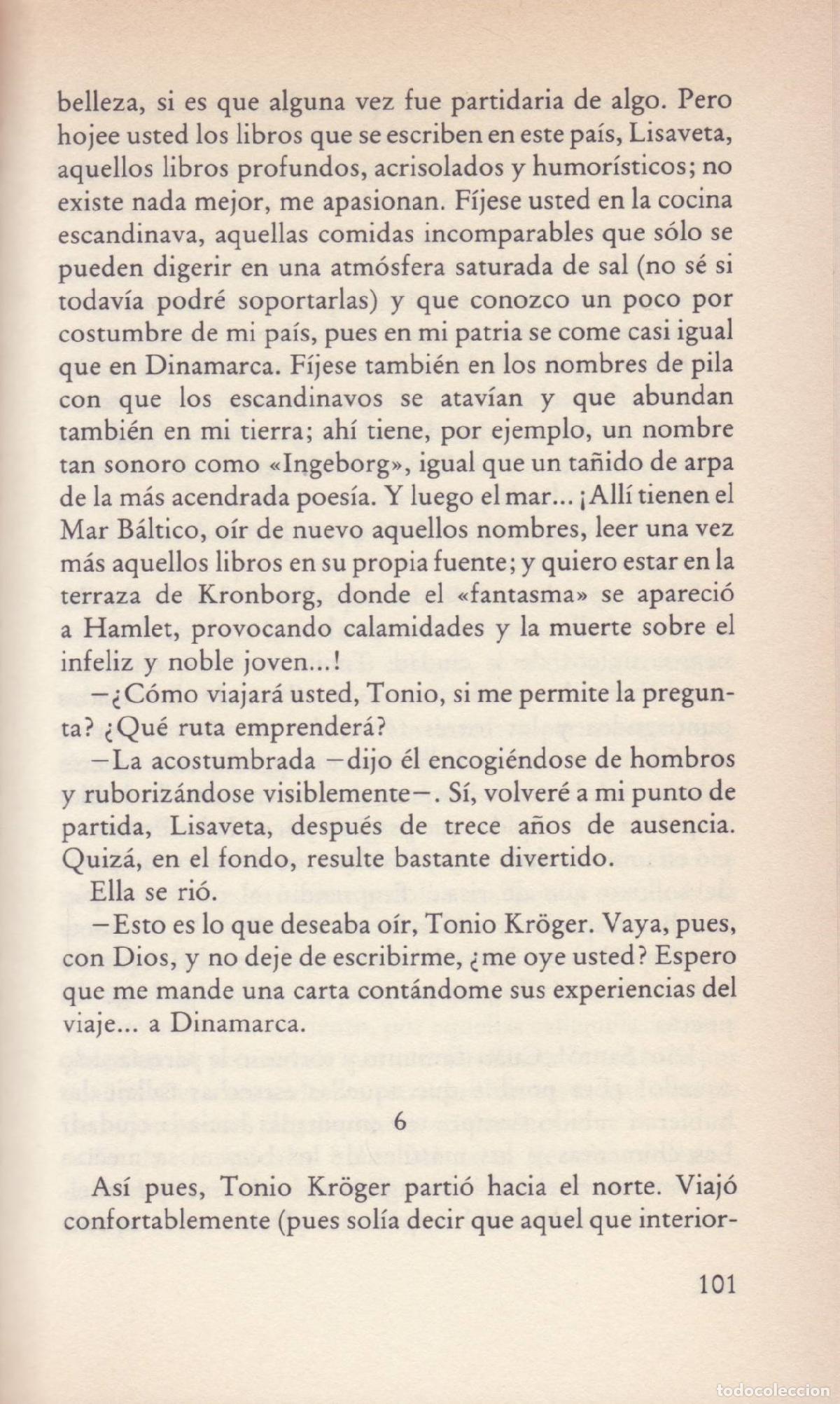 Libros de segunda mano: Mario y el mago y otros relatos - Mann, Thomas - Foto 2