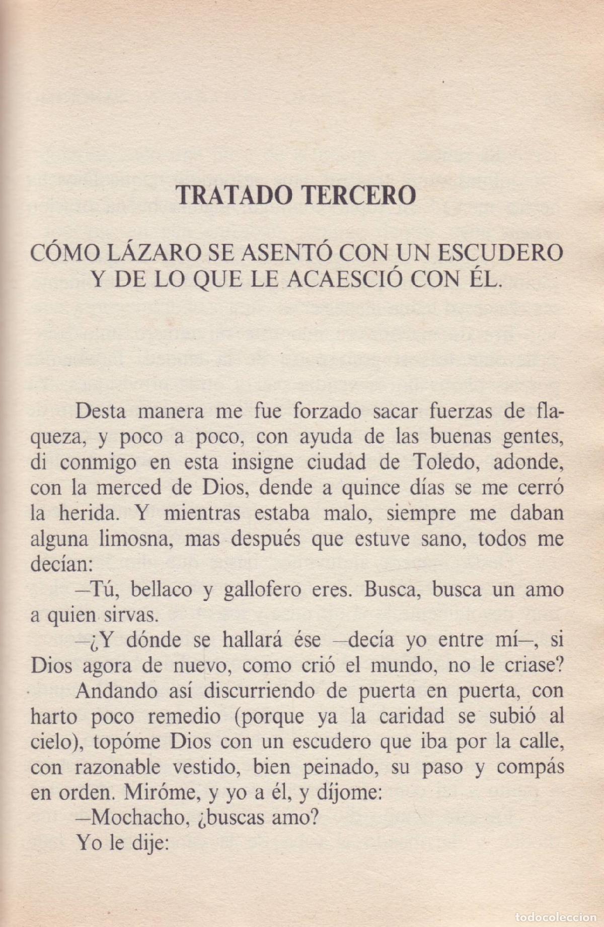 Libros de segunda mano: El lazarillo de Tormes - Anonimo - Foto 2