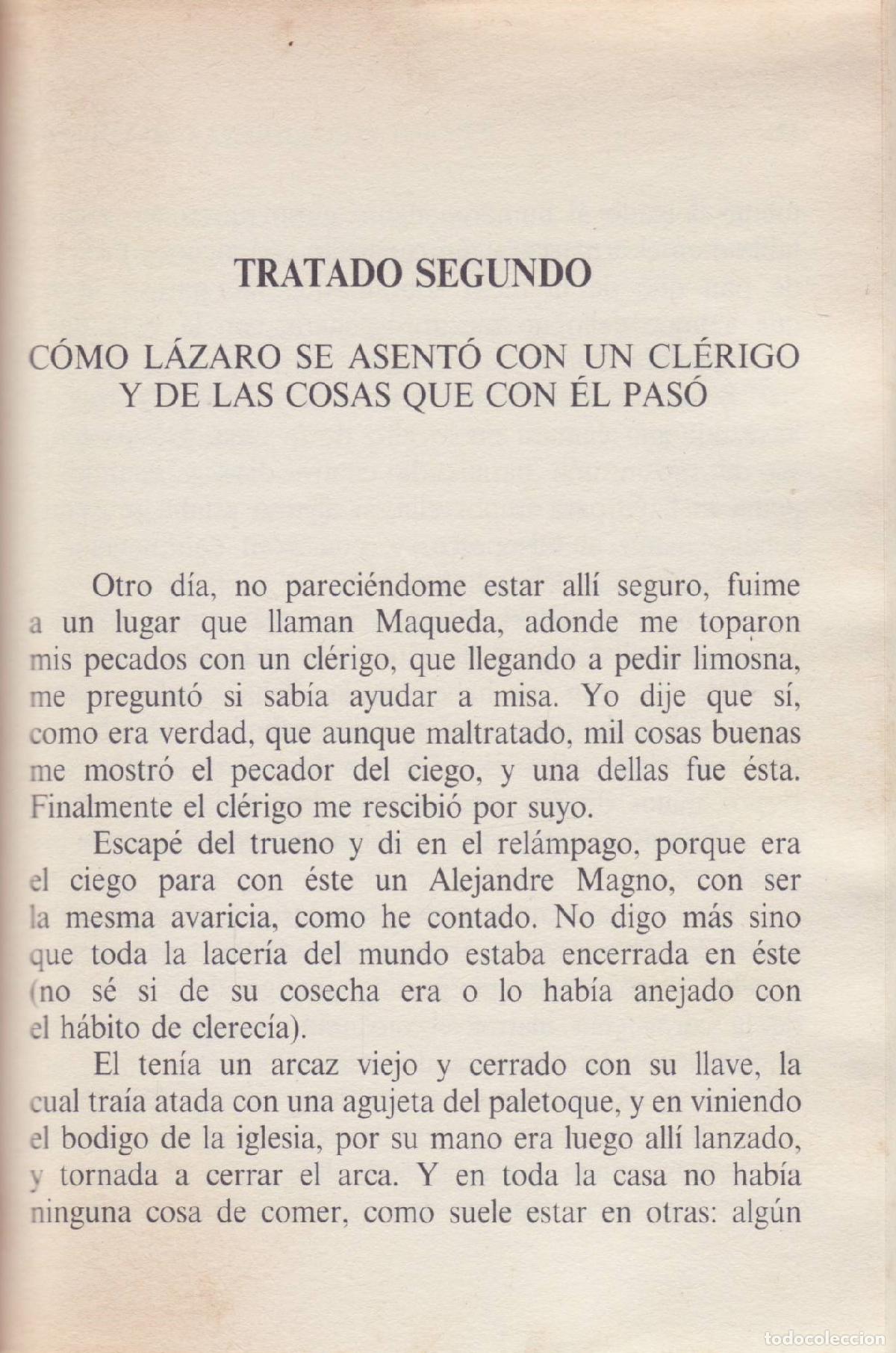 Libros de segunda mano: El lazarillo de Tormes - Anonimo - Foto 2