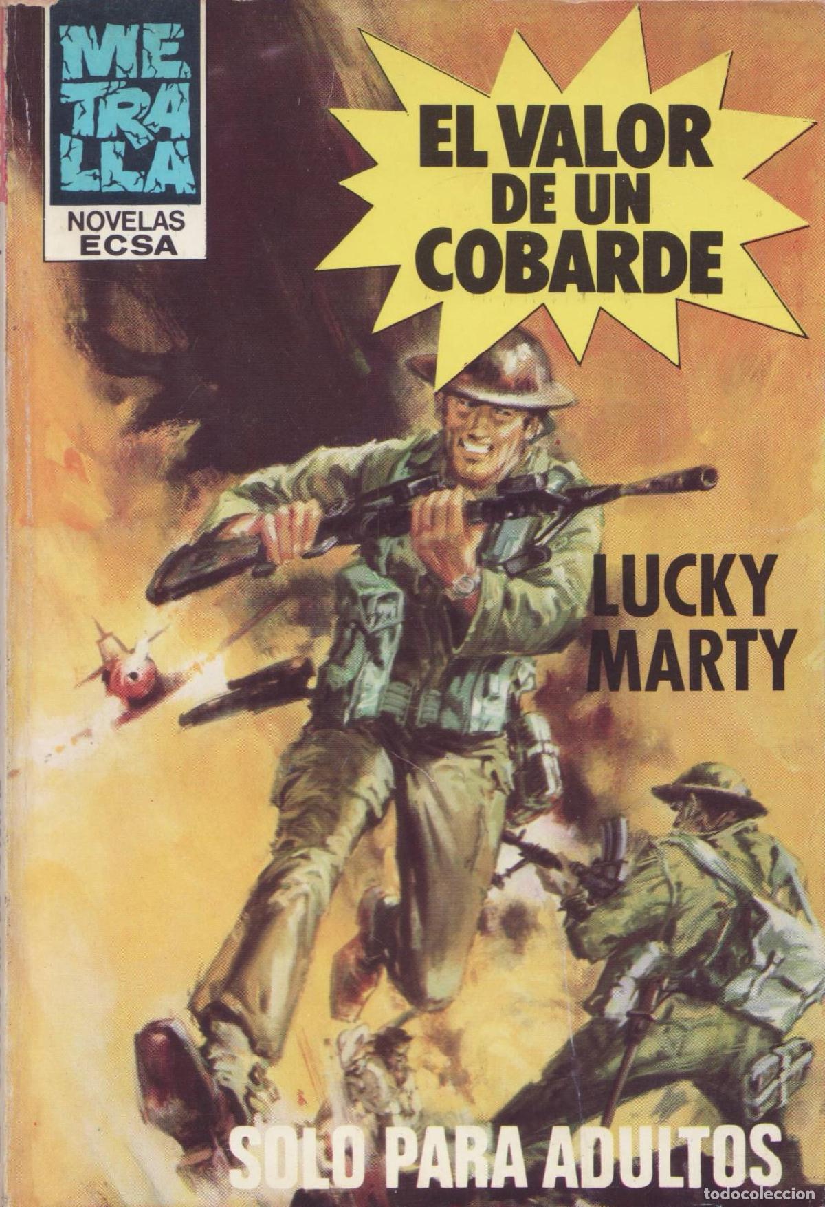 Libros de segunda mano: El valor de un cobarde - Marty, Lucky - Foto 1