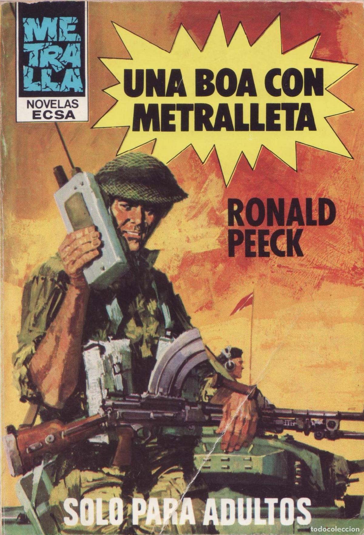 Libros de segunda mano: Una boa con metralleta - Peeck, Ronald - Foto 1