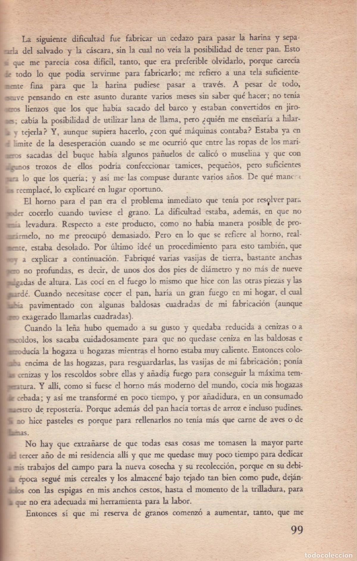 Libros de segunda mano: Robinson Crusoe - Defoe, Daniel - Foto 2