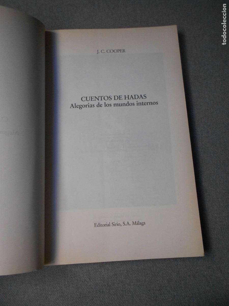 Libros de segunda mano: CUENTOS DE HADAS. Alegorias de los mundo internos - Foto 2