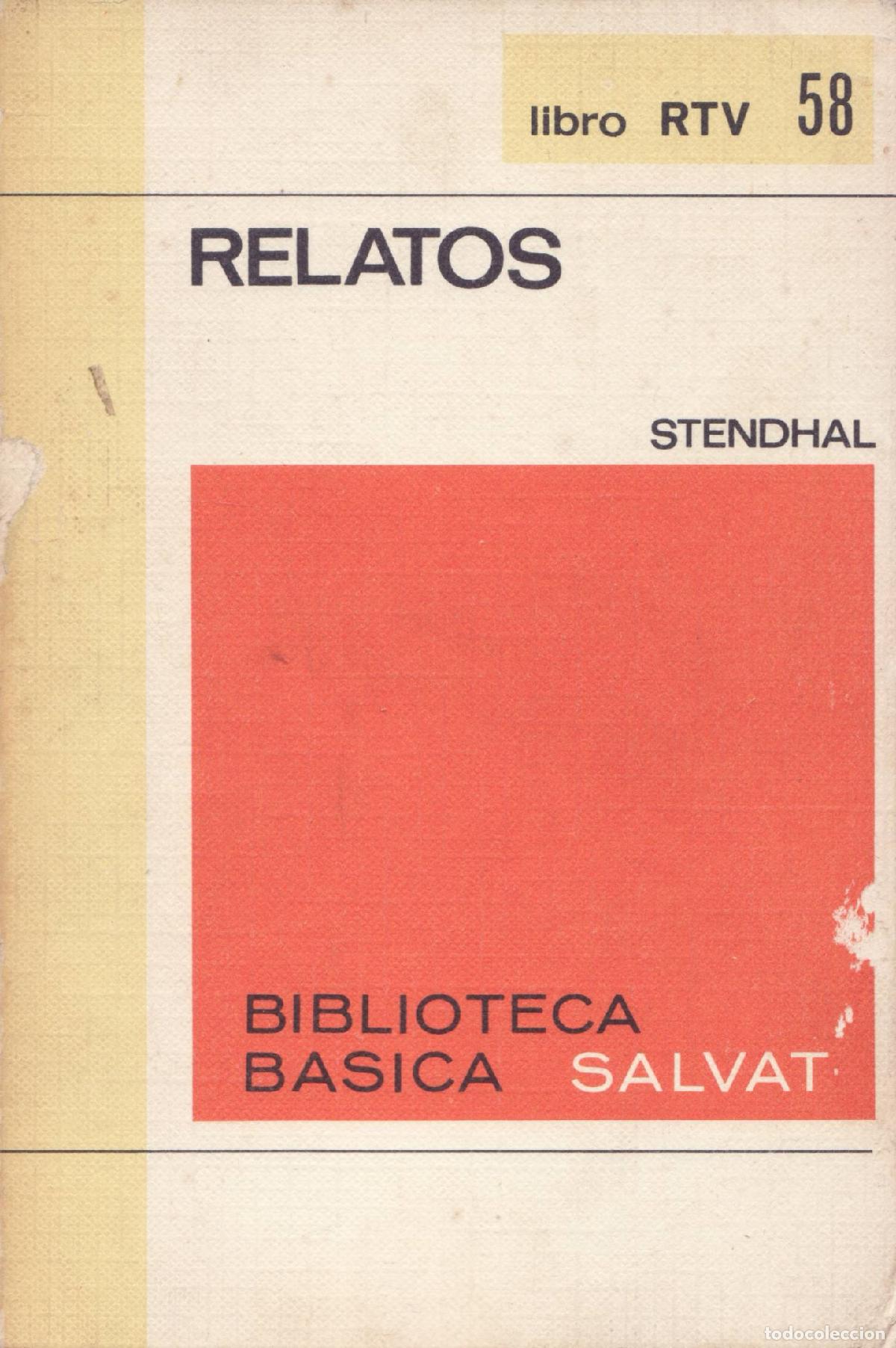 Libros de segunda mano: Relatos - Stendhal - Foto 1