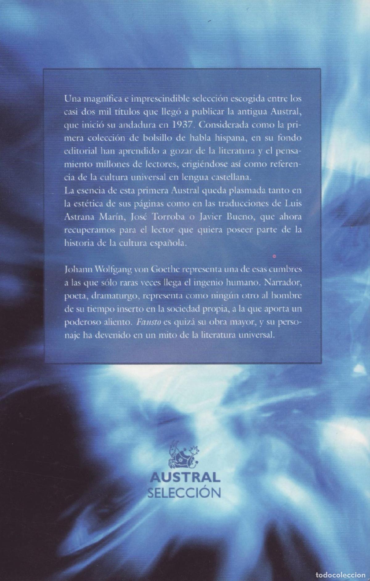 Libros de segunda mano: Fausto - Goethe - Foto 3