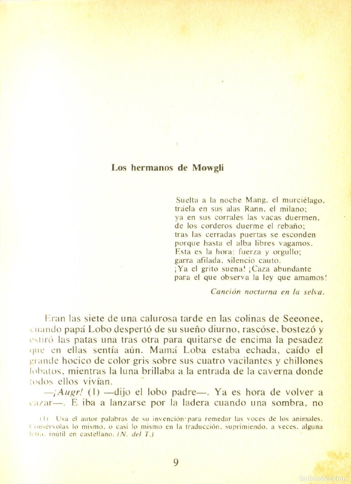 Libros de segunda mano: El libro de las tierras virgenes - Kipling, Rudyard - Foto 2