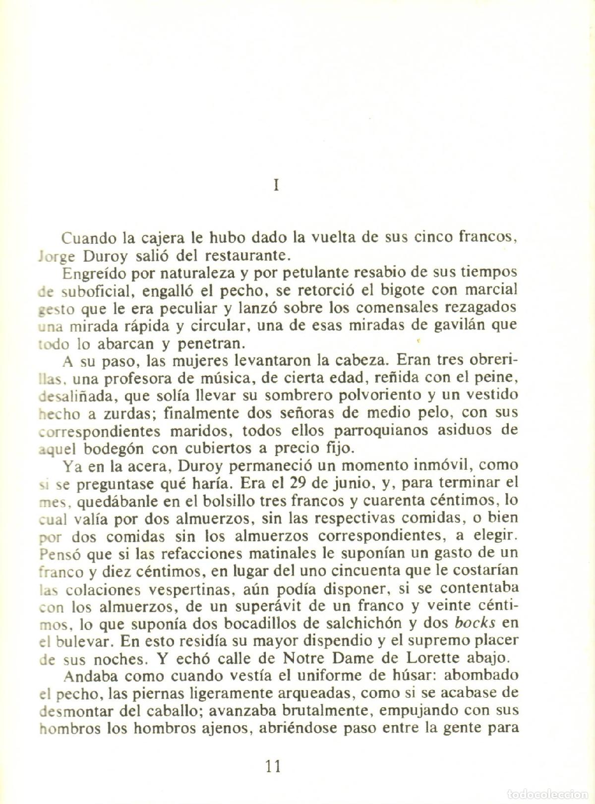 Libros de segunda mano: Bel ami - de Maupassant, Guy - Foto 2