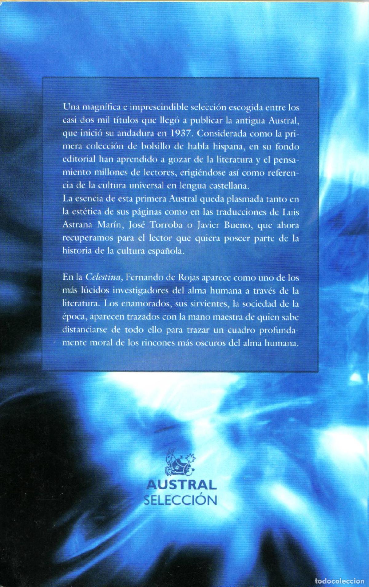 Libros de segunda mano: Celestina - de Rojas, Fernando - Foto 2