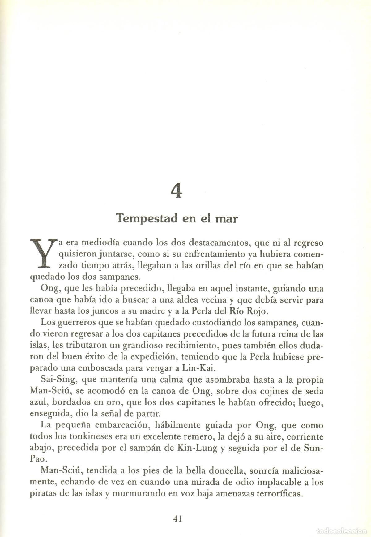 Libros de segunda mano: La perla del rio rojo - Salgari, Emilio - Foto 2
