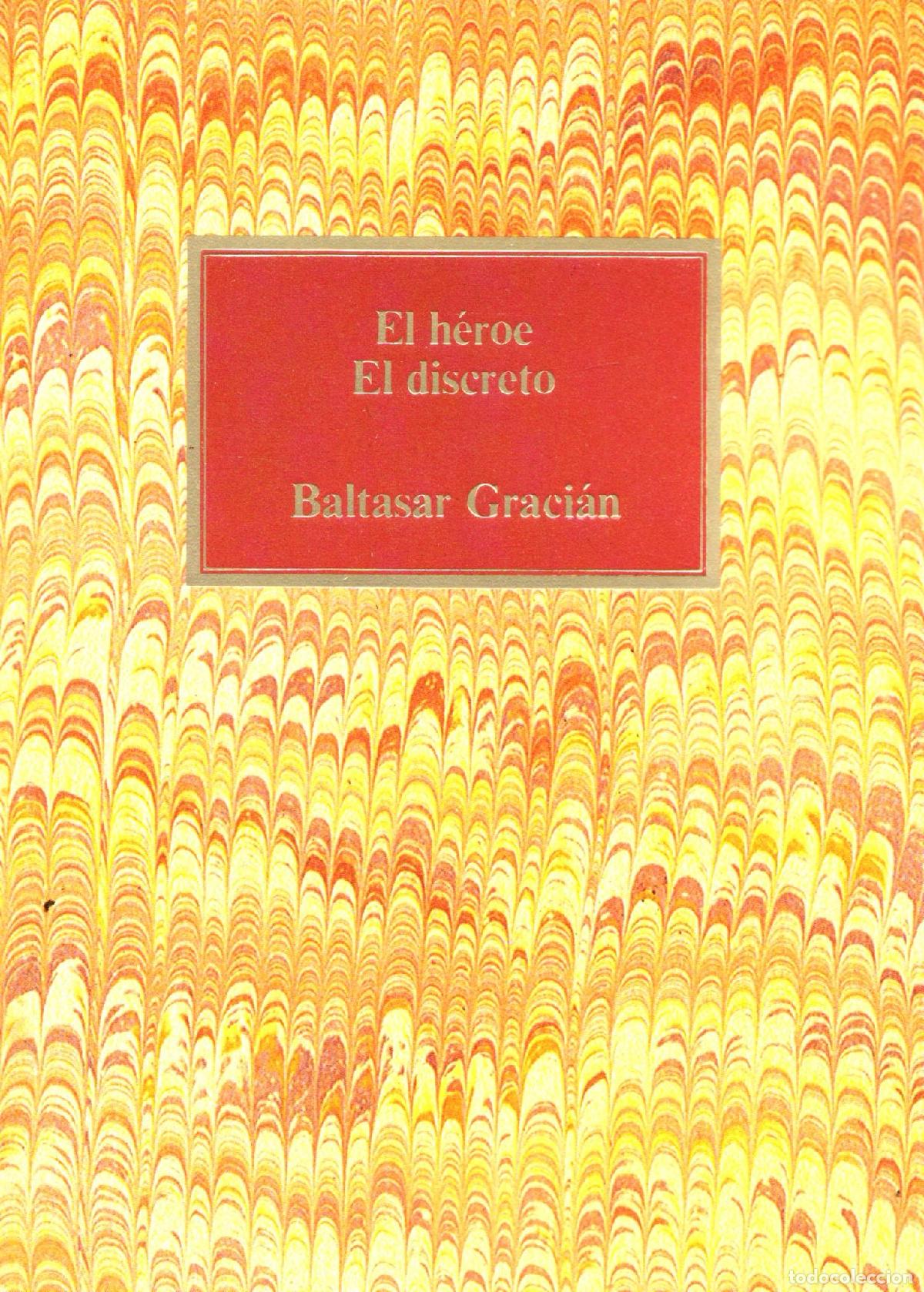 Libros de segunda mano: El heroe/El discreto - Gracian, Baltasar - Foto 1