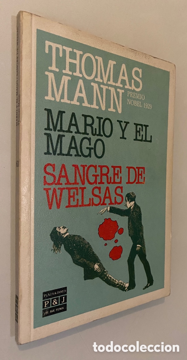 Libros de segunda mano: Mario y el mago. Sangre de Welsas - MANN, Thomas - Foto 1