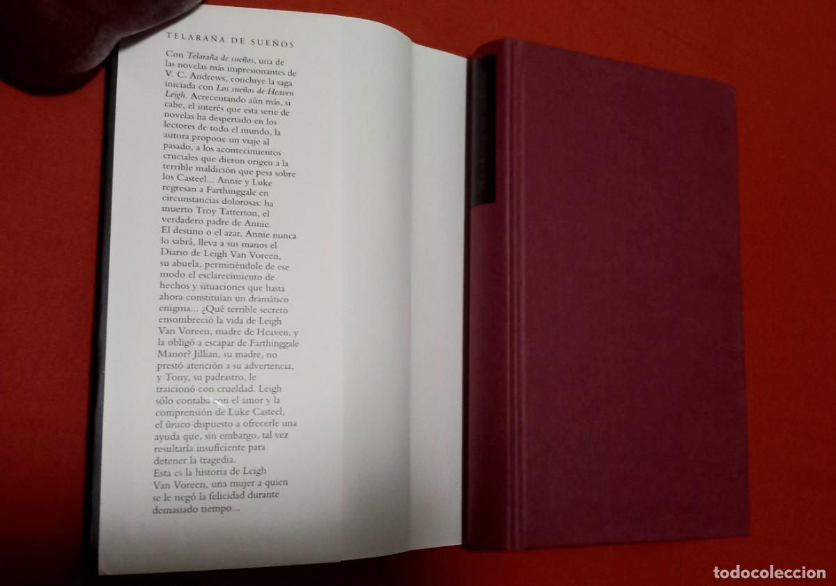 Libros de segunda mano: TELARA&Ntilde;A DE SUE&Ntilde;OS. V C. ANDREWS. C&Iacute;RCULO DE LECTORES. - Foto 4
