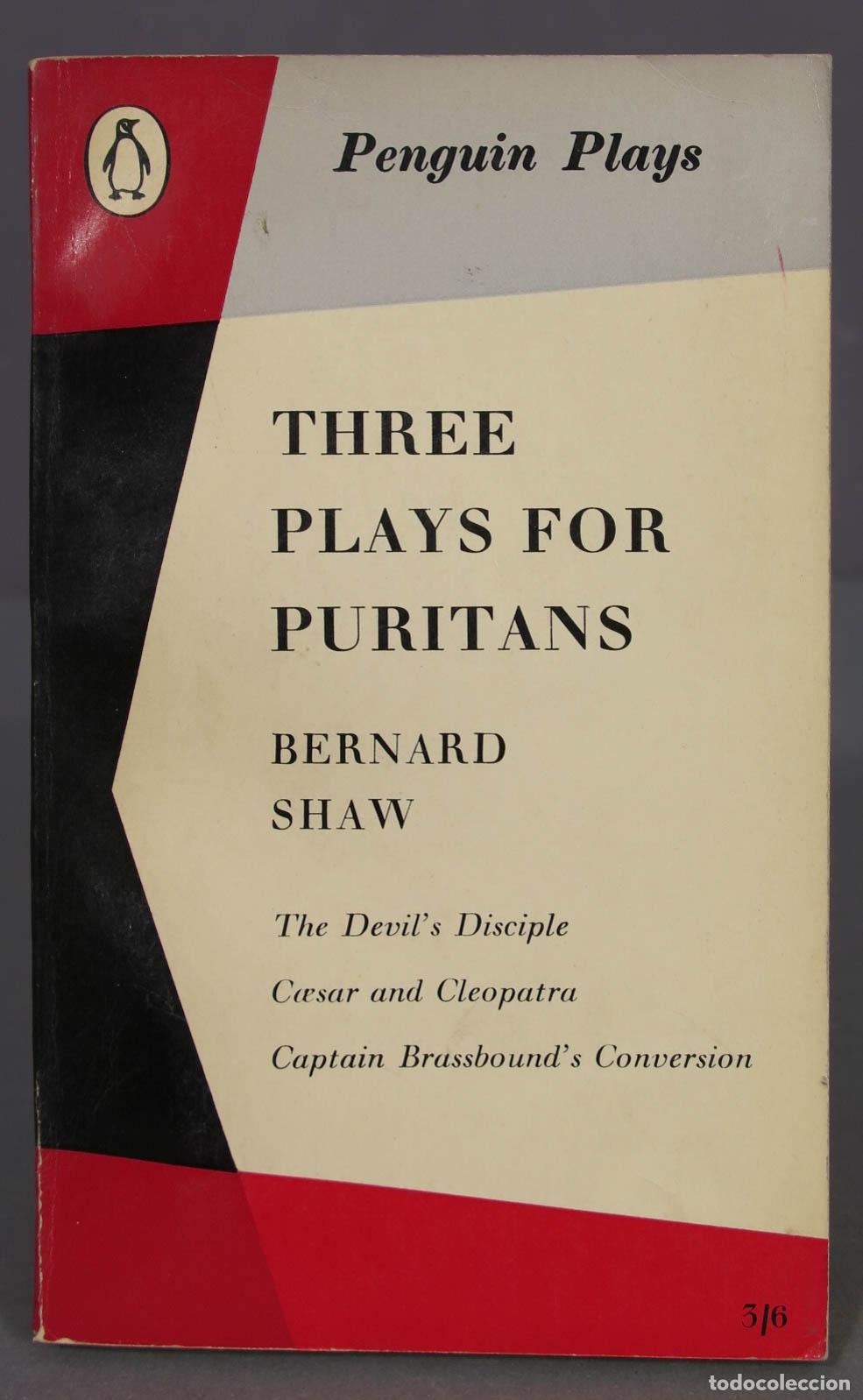 Libros de segunda mano: Three Plays for Puritans. The Devil&acute;s Disciple, Caesar and Cleopatra. SHAW - Foto 1