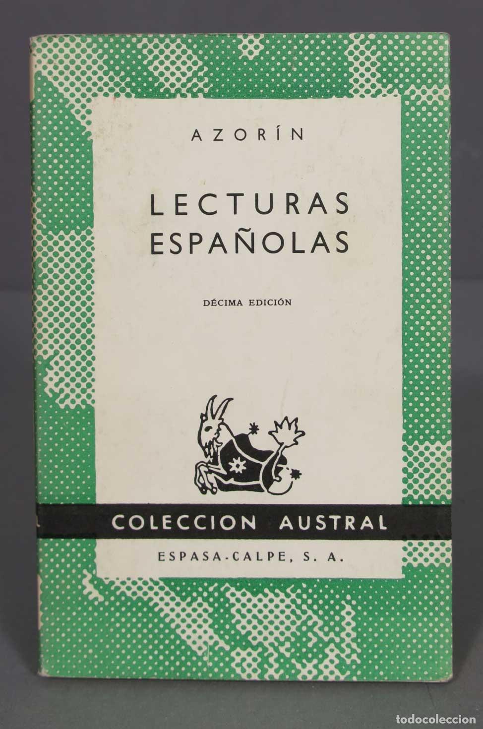 Libros de segunda mano: Lecturas espa&ntilde;olas. Martinez Ruiz. AUSTRAL - Foto 1