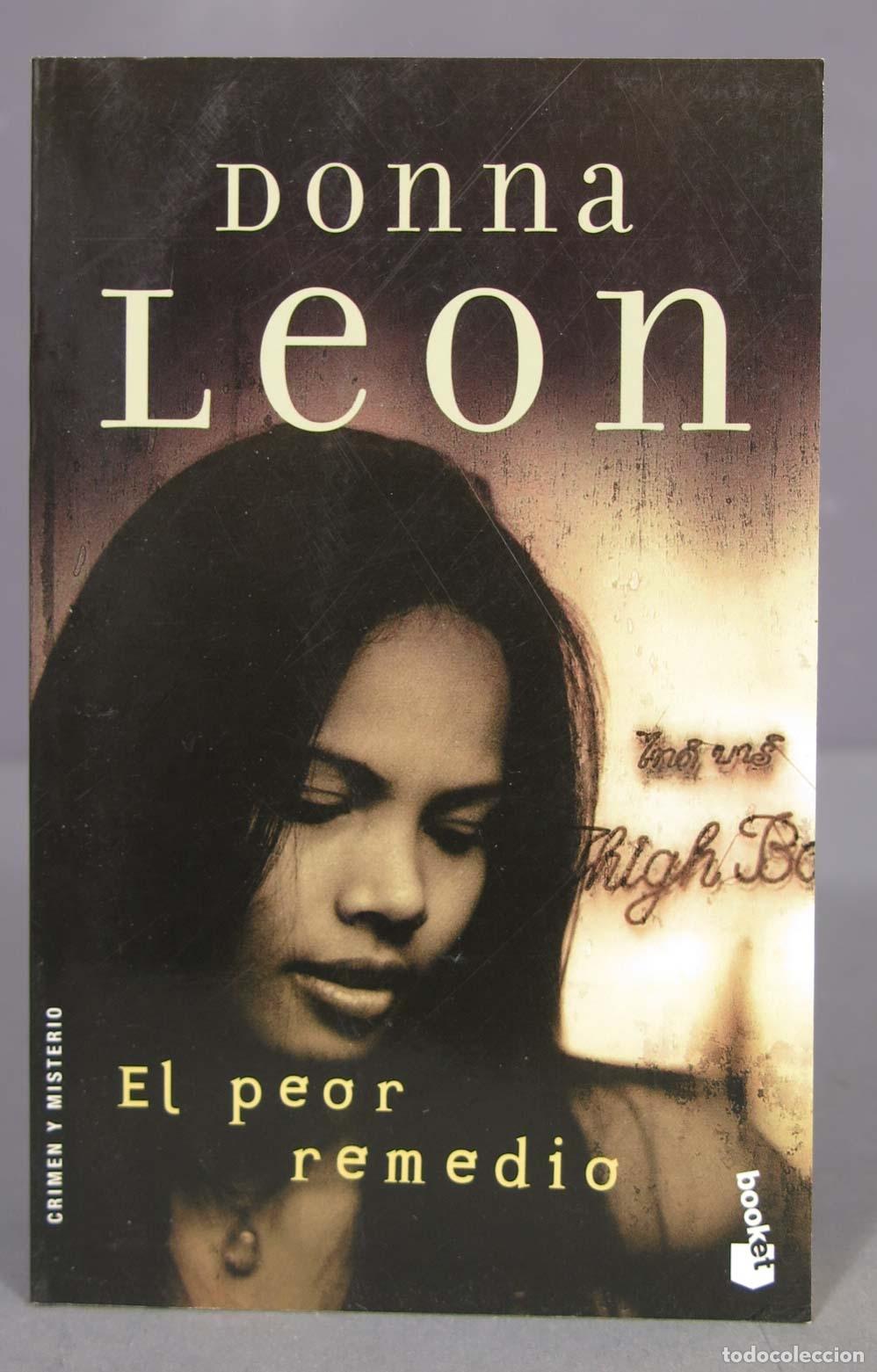 Libros de segunda mano: El Peor remedio. Donna Leon - Foto 1