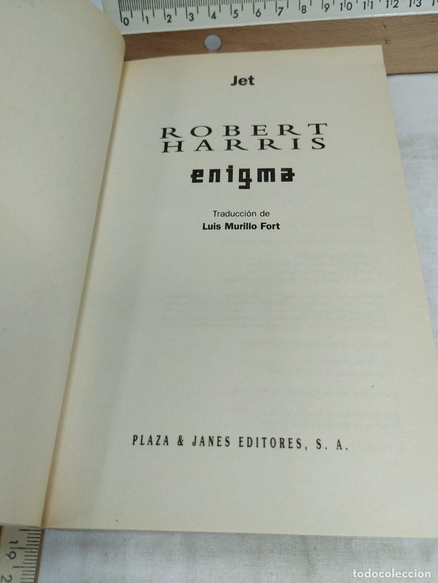Libros de segunda mano: Enigma. Robert Harris, 1997 - Foto 2
