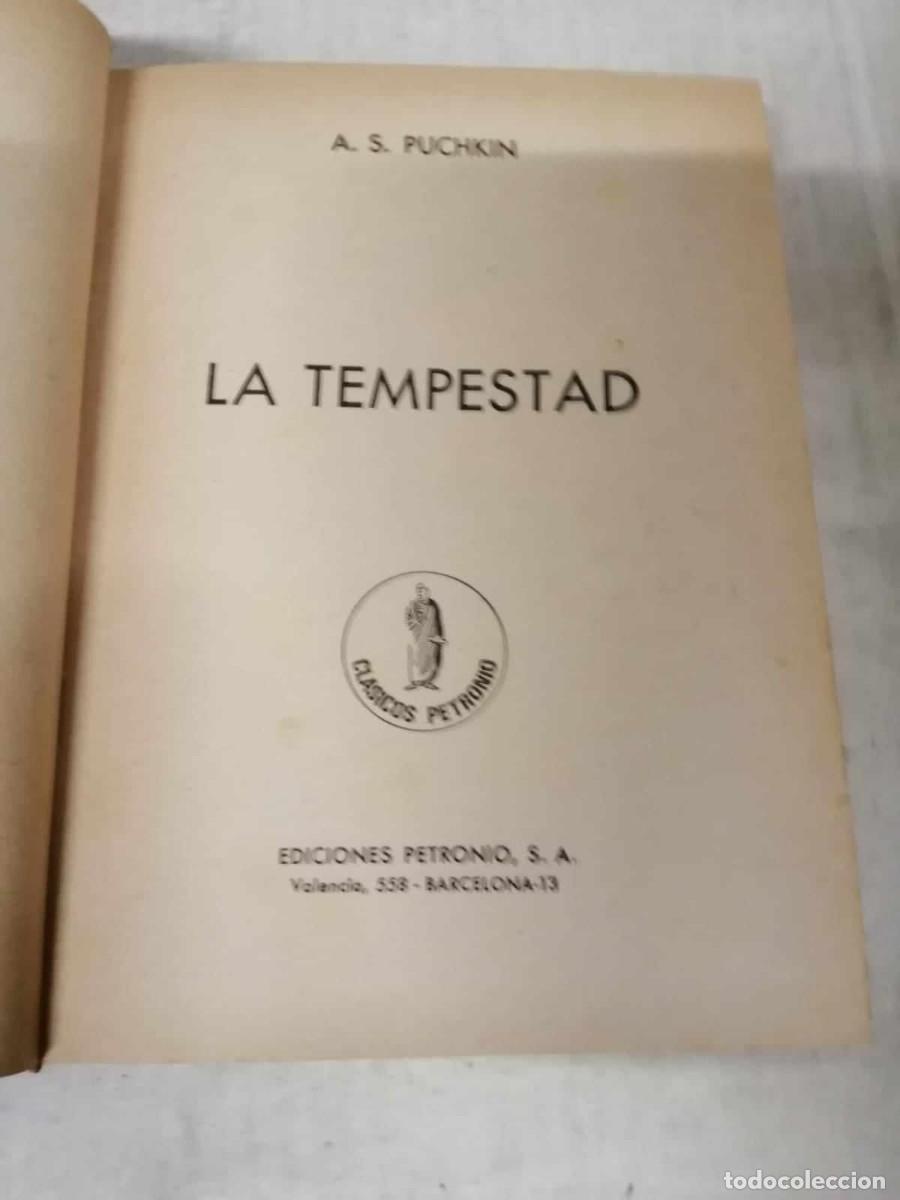 Libros de segunda mano: LA TEMPESTAD (A. S. PUCHKIN) - Foto 2