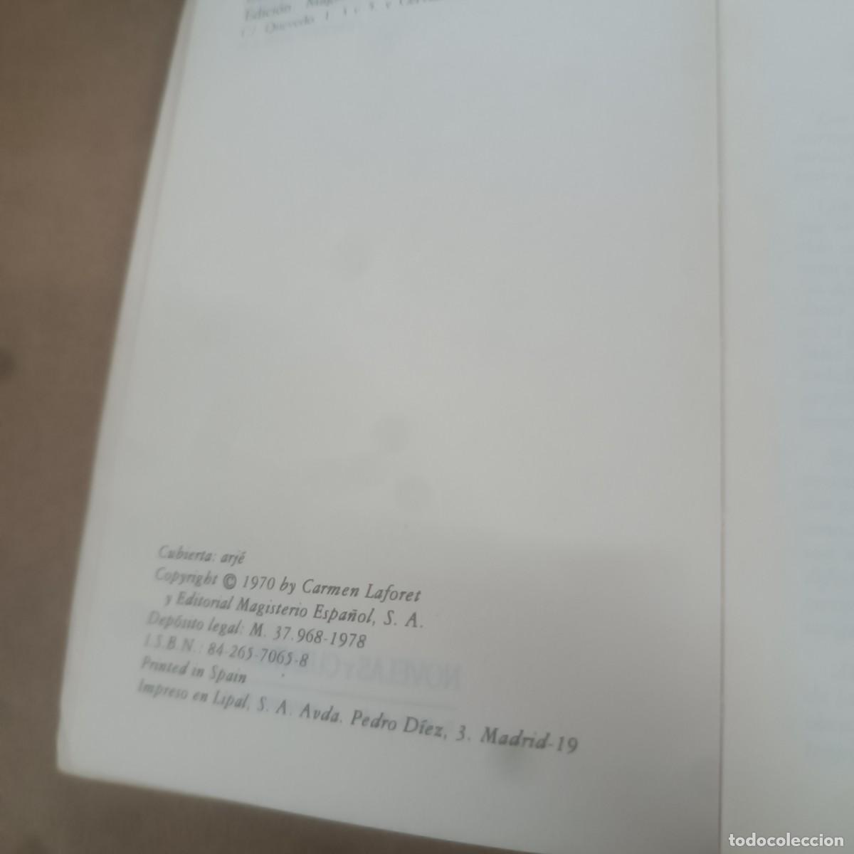 Libros de segunda mano: La ni&ntilde;a Carmen Laforet REF 1821 - Foto 3