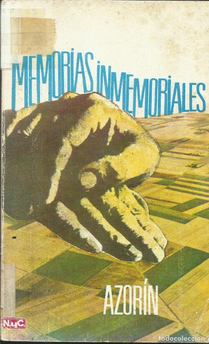 Libros de segunda mano: Memorias inmemoriales / Azor&iacute;n. - Foto 1