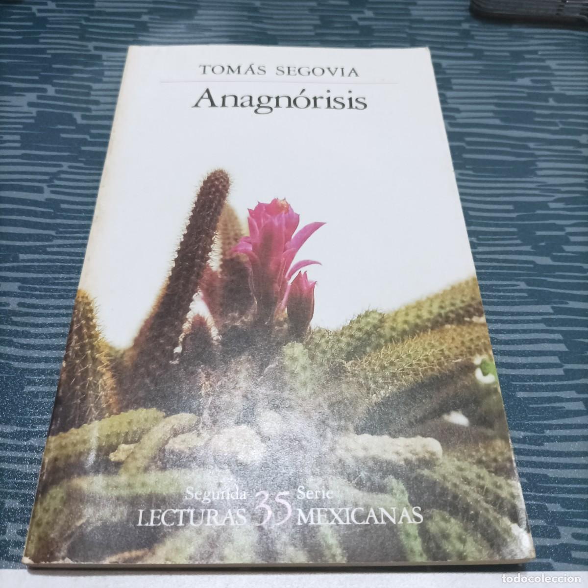 Libri di seconda mano: ANAGNORISIS,TOMAS SEGOVIA,SEP,1986,122 PAG.