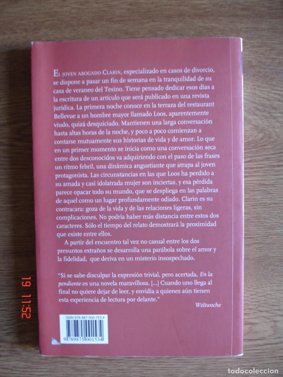 Libros de segunda mano: EN LA PENDIENTE - MARKUS WERNER - EDICIONES MANATIAL, 2011 - 1&ordf; EDICI&Oacute;N - Foto 2