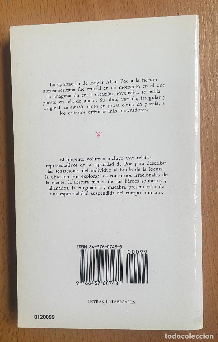 Libros de segunda mano: RELATOS, Edgar Allan Poe, - Foto 2