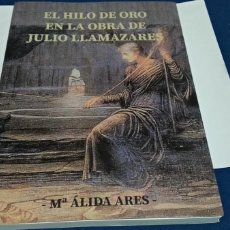 Libros de segunda mano: EL HILO DE ORO EN LA OBRA DE JULIO LLAMAZARES / INSTITUTO DE ESTUDIOS BERCIANOS 1ª EDICIÓN 2021