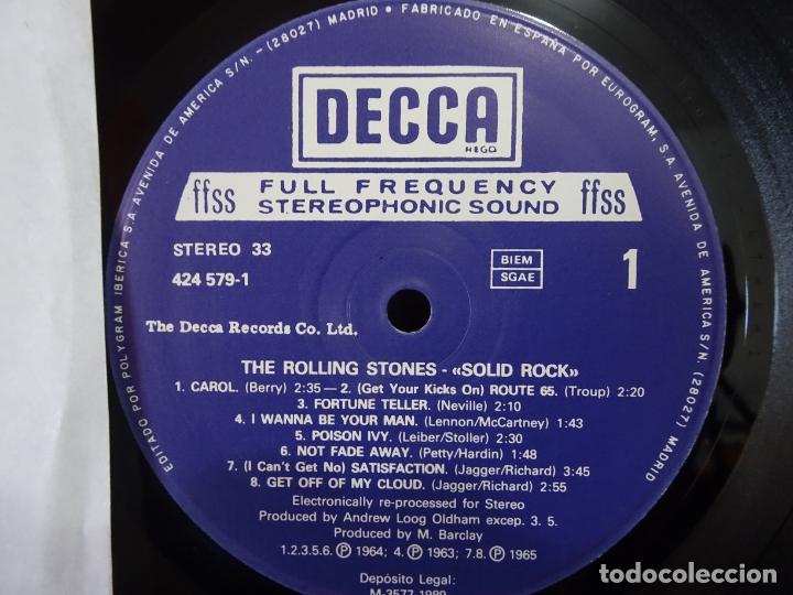 Libros de segunda mano: THE ROLLING STONES LP -SOLID ROCK - Foto 4