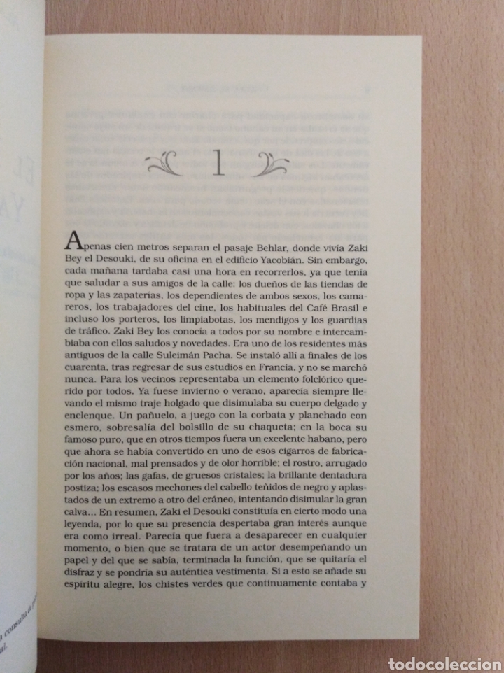 Libros de segunda mano: EL EDIFICIO YACOBI&Aacute;N. Alaa Al Aswany. Maeva Ediciones - Foto 5