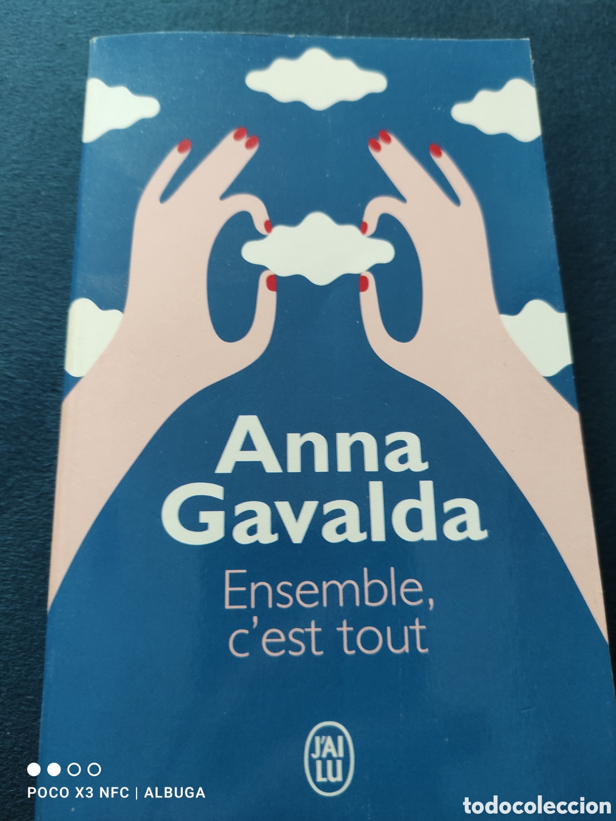 Libros de segunda mano: Ensemble, cest tout. Anna Gavalda. - Foto 1