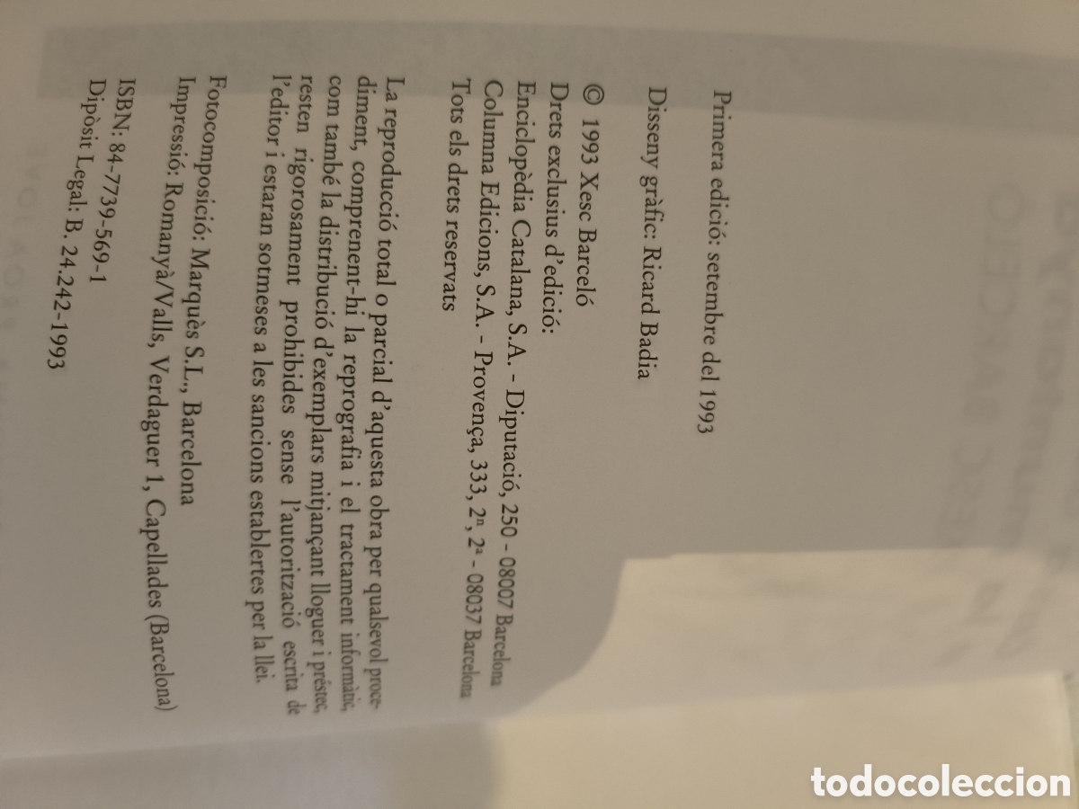 Libros de segunda mano: Xesc Barcel&oacute; - Foto 2