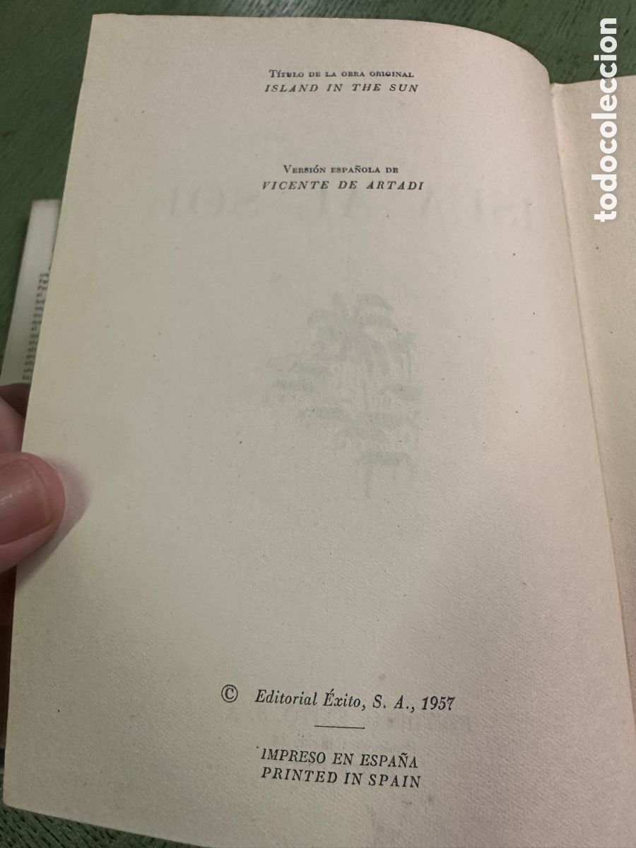 Libros de segunda mano: ISLA AL SOL - ALEC WAUGH - EDICIONES EXITO 1957 - Foto 5
