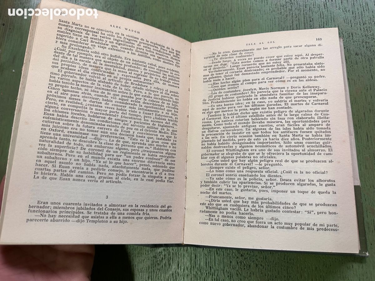 Libros de segunda mano: ISLA AL SOL - ALEC WAUGH - EDICIONES EXITO 1957 - Foto 6