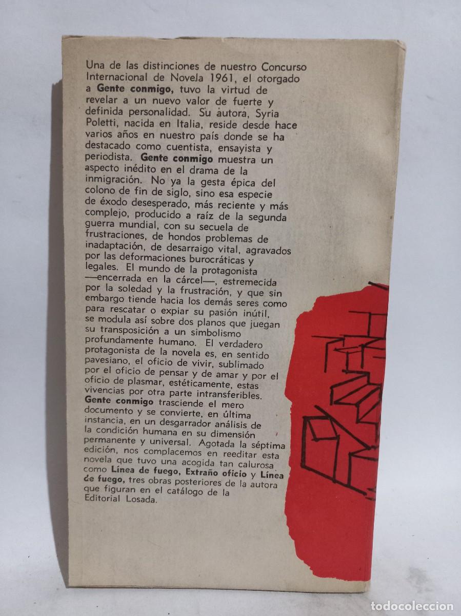 Libros de segunda mano: Syria Poletti - Gente Conmigo - 1976 - Foto 3