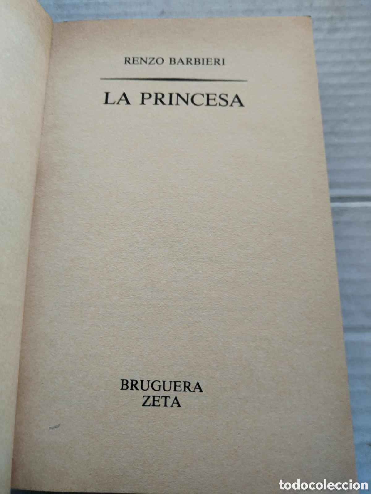 Libros de segunda mano: LA PRINCESA/RENZO BARBIERI - Foto 3