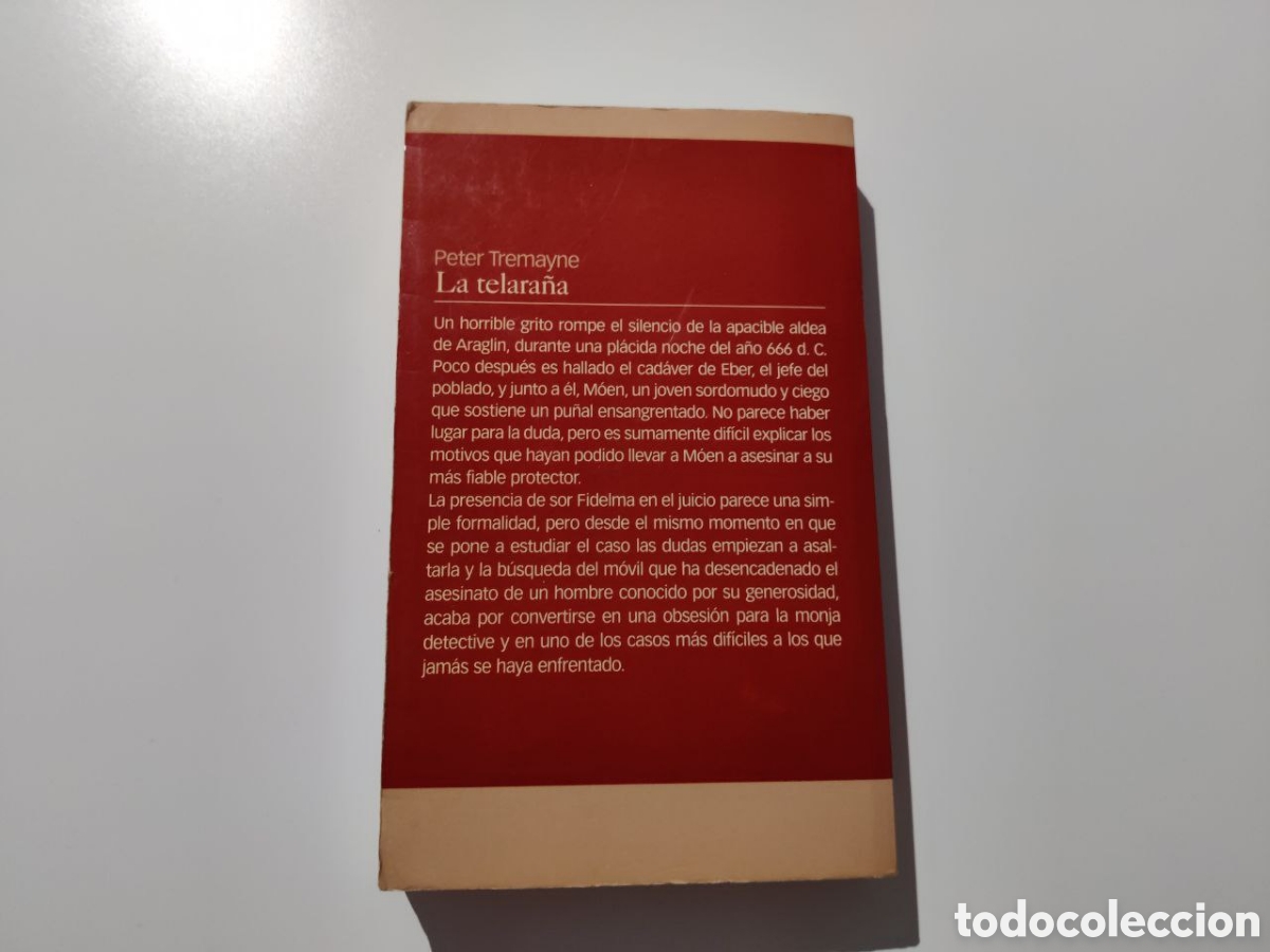Libros de segunda mano: LA TELARA&Ntilde;A. PETER TREMAYNE - Foto 2