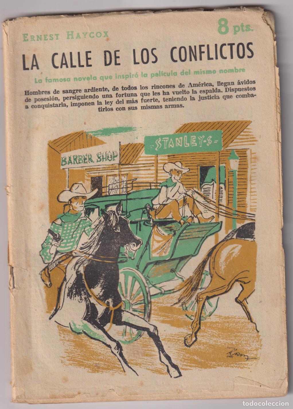 Libros de segunda mano: Revista Literaria Novelas y Cuentos. la calle de los conflictos, a&ntilde;o 1958