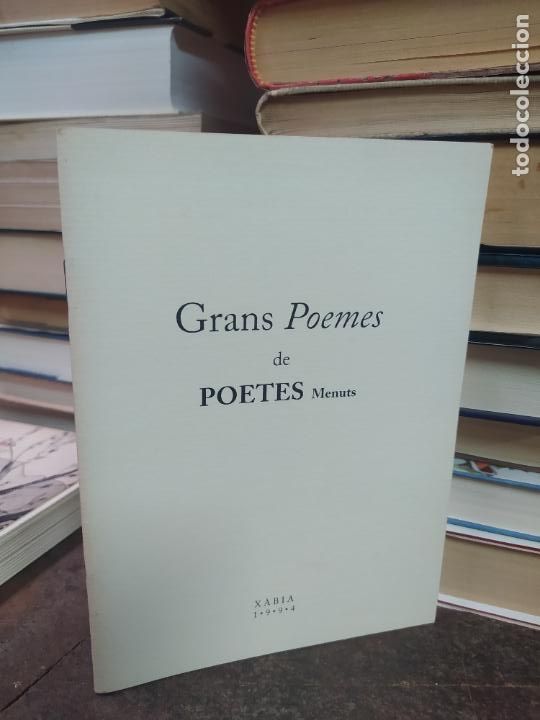 Livres d'occasion: Grans poemes de poetes menuts. 1994. L.31731