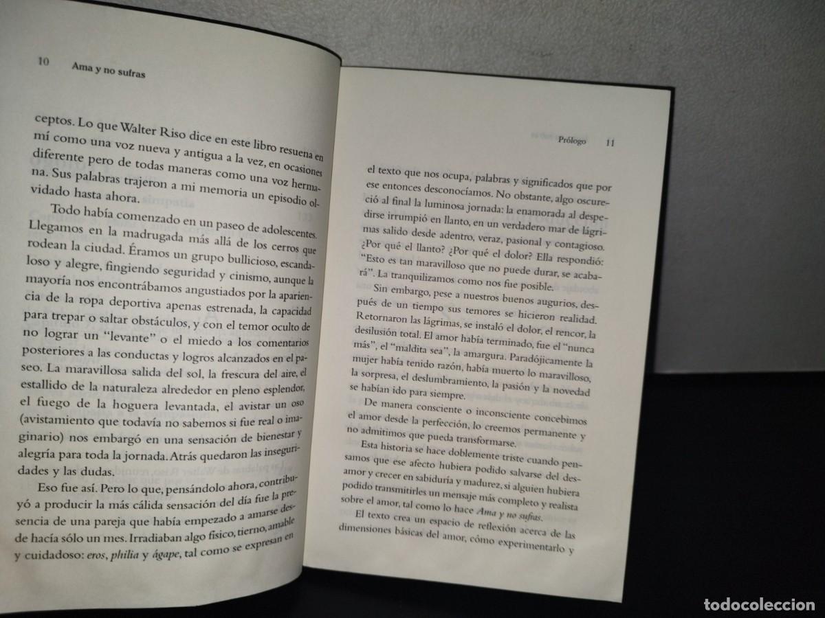 Libros de segunda mano: 89- AMA Y NO SUFRAS - WALTER RISO - 2003 - Foto 9