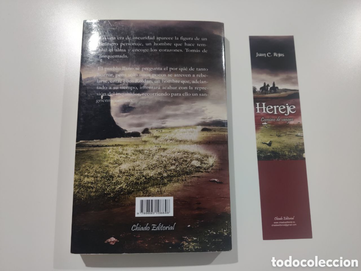 Libros de segunda mano: El hereje. Juan C. Rojas - Foto 2