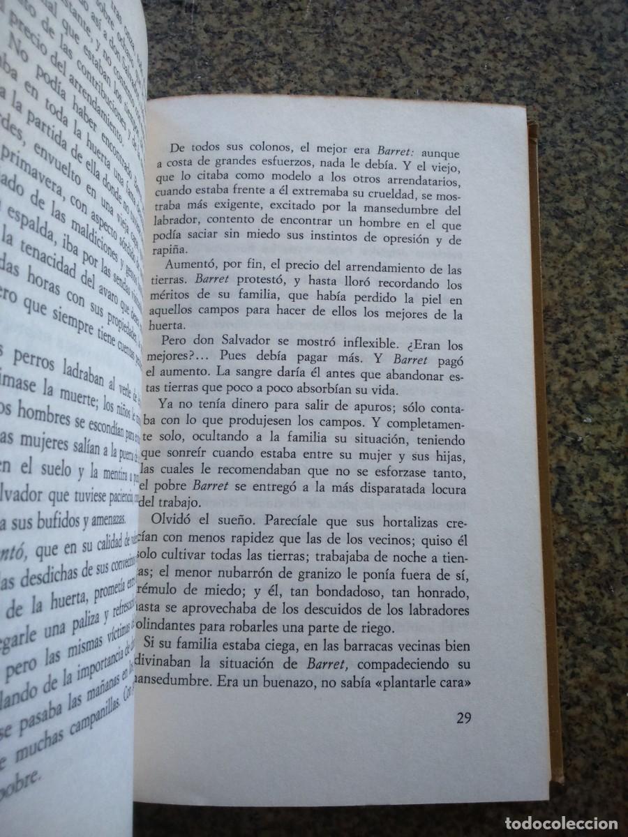 Libros de segunda mano: LA BARRACA -- VICENTE BLASCO IBA&Ntilde;EZ -- CIRCULO -- - Foto 2