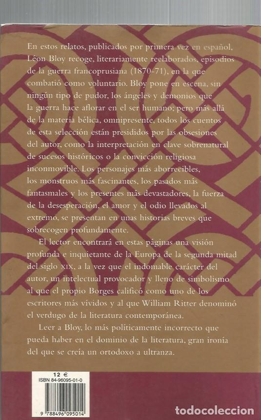 Libros de segunda mano: CUENTOS DE GUERRA - L&Eacute;ON BLOY - Foto 2