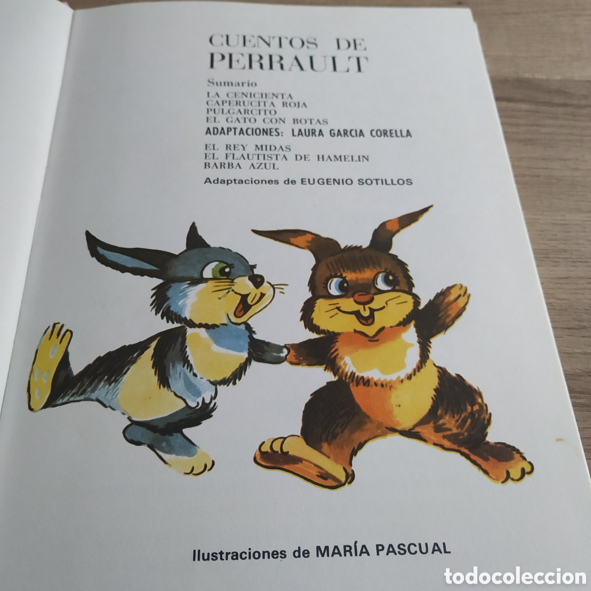 Libros de segunda mano: Cuentos de Perrault. Mar&iacute;a Pascual - Foto 2