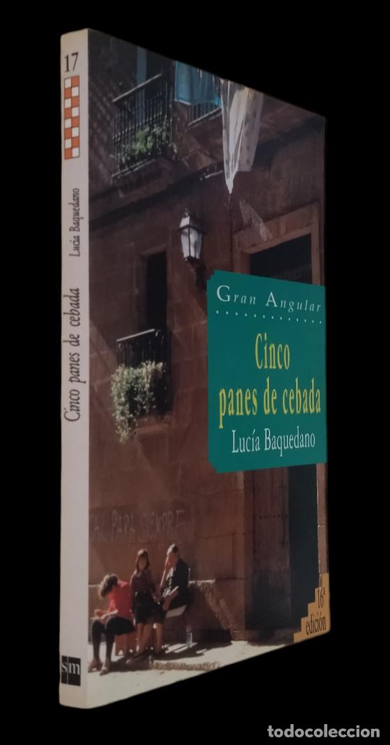 Libros de segunda mano: CINCO PANES DE CEBADA / LUCIA BAQUEDANO. EXCELENTE ESTADO. GRAN ANGULAR - Foto 1