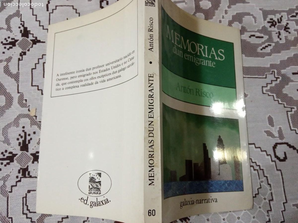 Libros de segunda mano: MEMORIAS DUN EMIGRANTE.- ANT&Oacute;N RISCO. - Foto 2