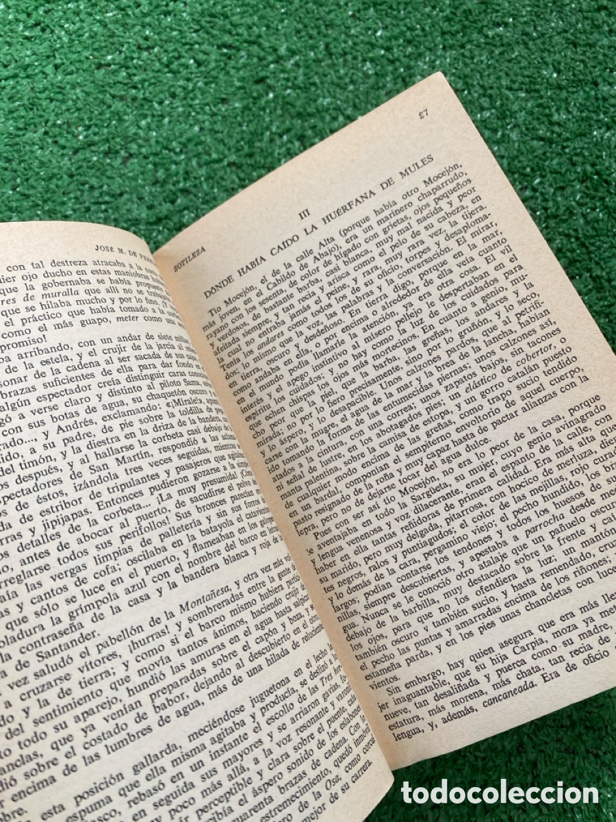Libros de segunda mano: SOTILEZA - Jose M de Pereda - Foto 6