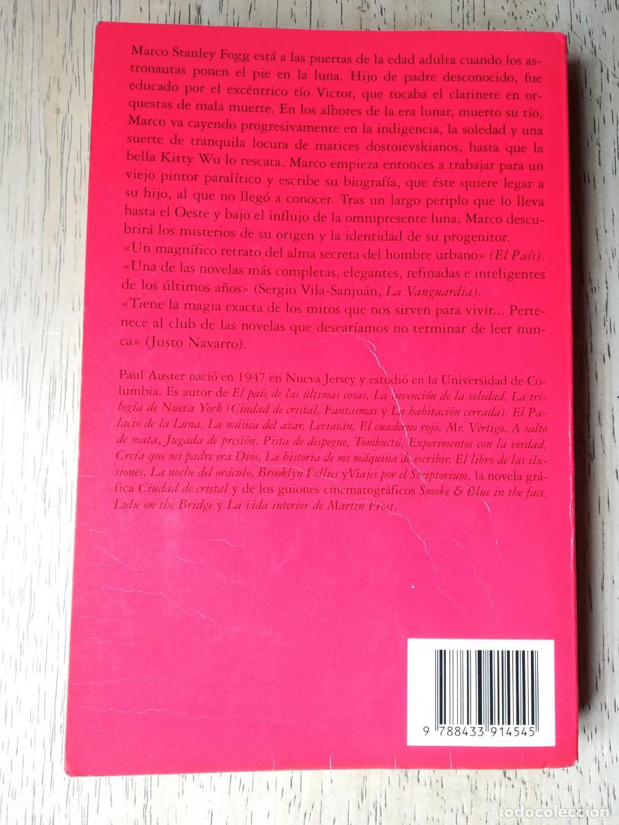 Libros de segunda mano: El palacio de la luna. Paul Auster - Foto 2
