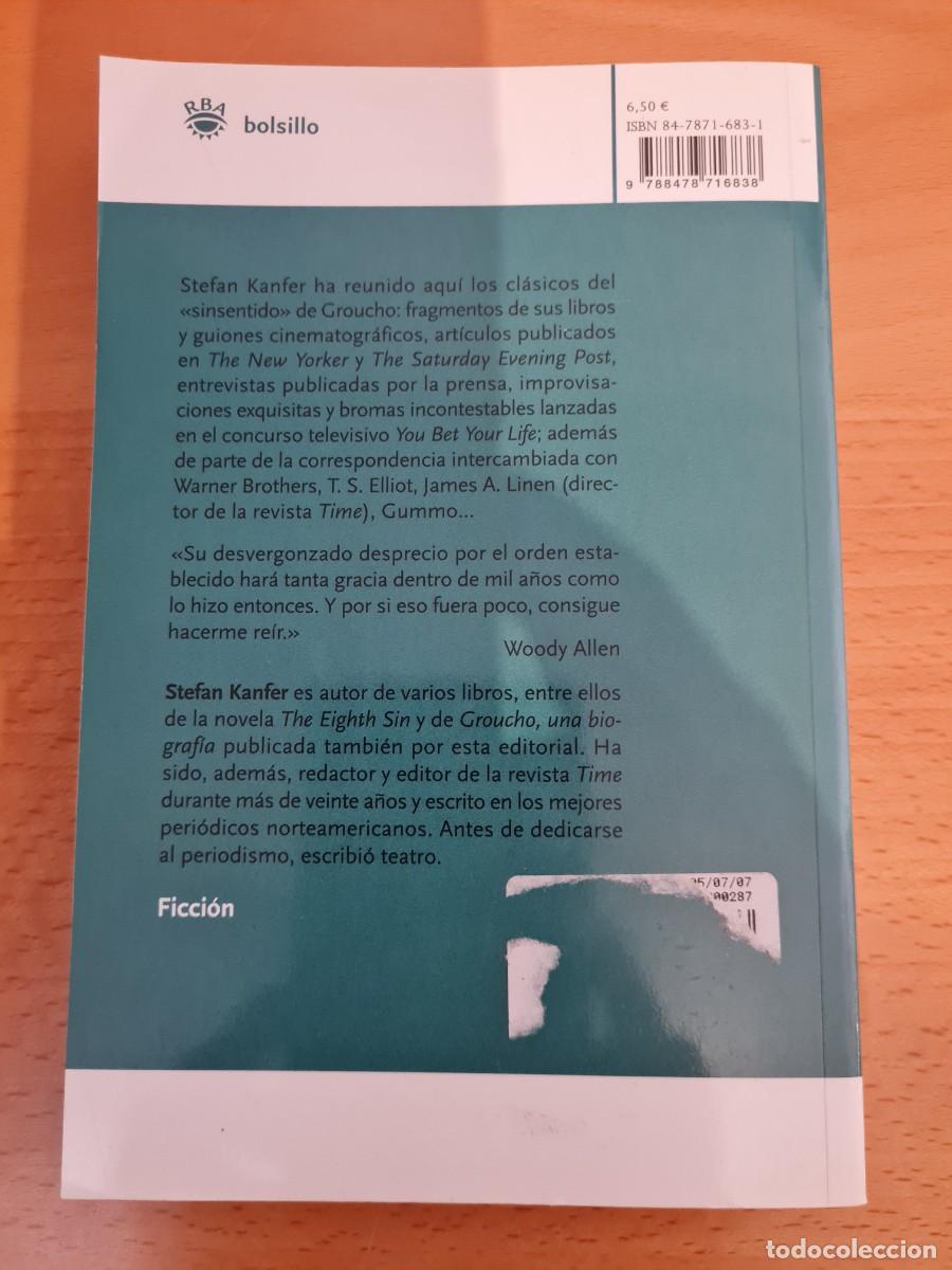 Libros de segunda mano: Libro el abc de Groucho Marx - Foto 2